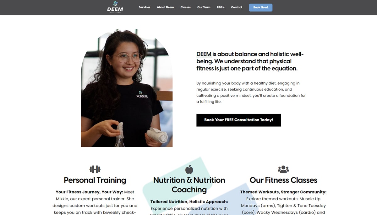 Private Gym & Personal Training in Vernon | Deem Health + Fitness